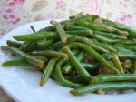 American Haricots Verts With Shallots and Lemon Dinner