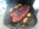 British Smoked Ribs on the Grill Drink