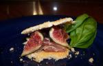 Australian Parmesan Wafers With Prosciutto and Figs Dessert