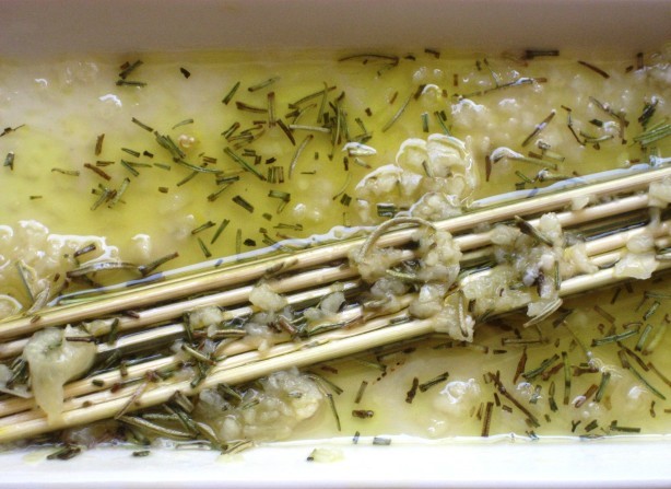 Australian Garlic Rosemary Infused Skewers Appetizer