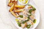 American Chicken With Spinach And Walnut Pesto And Lemony Mascarpone Recipe Appetizer