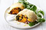 American Roast Pumpkin And Goats Cheese Parcels Recipe Appetizer