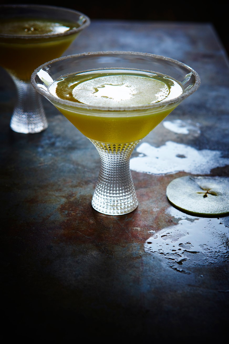 Australian Green Apple and Vanilla Martini Appetizer