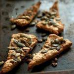 Crunchy Crostini with Pumpkin Seeds recipe