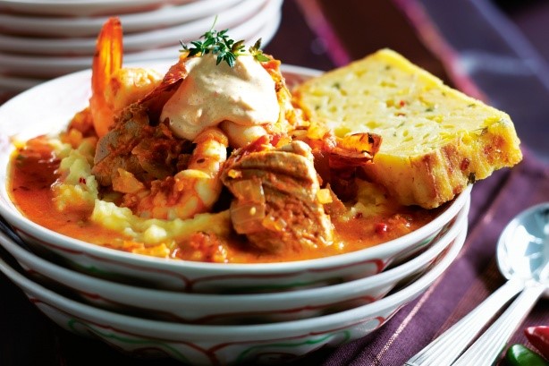 Australian Seafood Stew With Smoked Chilli Aioli Recipe Appetizer