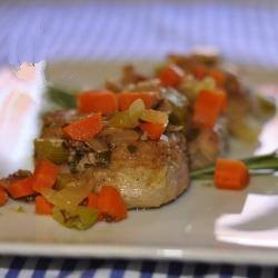 Italian Braised Veal Chops Appetizer