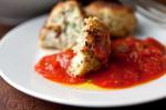 Italian Chicken Meatballs Italian Style Recipe Appetizer