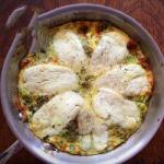 American Frittata with Halloumi and Courgette Appetizer
