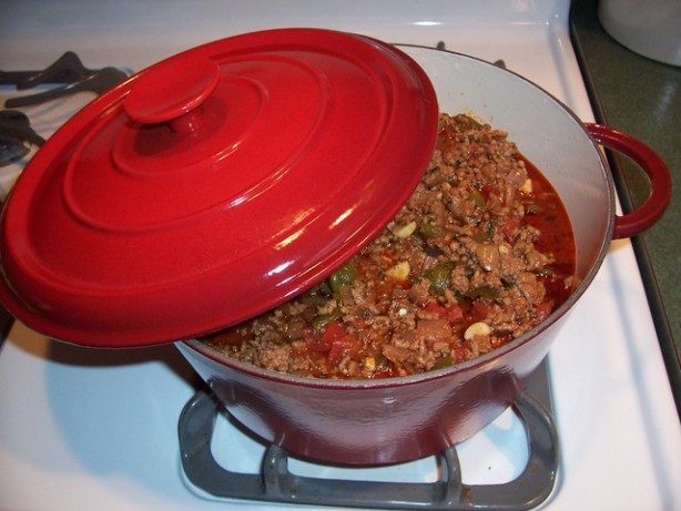 Australian Rachael Rays Roasted Poblano Steak Chili Dinner