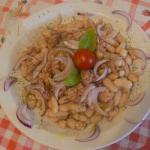 Canadian Tuna Salad Beans and Red Onion Appetizer