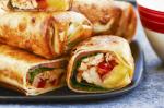 Mexican Chicken And Cheese Chimichangas Recipe Appetizer