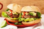 Mexican Mexicana Burgers With Guacamole Recipe Appetizer