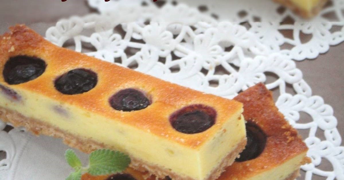 American Blueberry Yogurt Cake 2 Appetizer