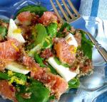 Puerto Rican Grapefruit Spinach Salad Dessert