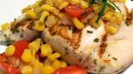 American Rosemary Marlin with Roasted Corn and Tomato Relish Recipe Dinner