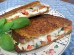 French Grilled Tomato  Cheese Dinner