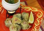 Canadian Baby Artichokes with Sizzling Garliclemonrosemary Butter Appetizer