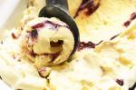 British Mixed Berry Ripple Icecream Recipe Dessert