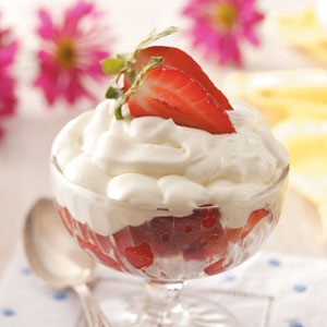Canadian Strawberry Cheesecake Mousse Dessert