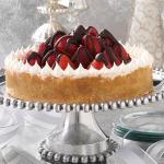 Canadian Strawberry Celebration Cheesecake Dessert