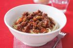 American Beef Ragu With Spaghetti Recipe Appetizer