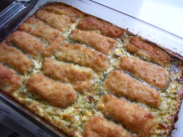 American Kids Fish Stick Casserole Dinner