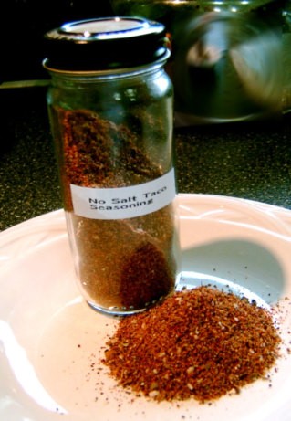 American Salt Free Taco Seasoning Appetizer