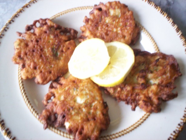 American Em Shaat middle Eastern Cauliflower Fritters Appetizer