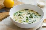Lemony Egg Soup With Escarole Recipe recipe