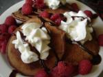 American Chocolate Pikelets Dessert