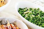 Australian Peas Braised With Leek and Mint Recipe Appetizer