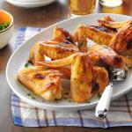 Sweet Gingered Chicken Wings recipe