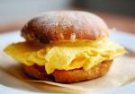 Australian Ciabatta Egg Sandwich With Tomato Jam Recipe Breakfast
