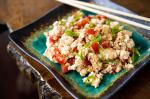 Australian Scrambled Tofu With Tomatoes Scallions and Soy Sauce Recipe Appetizer