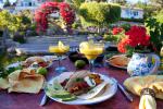 American Margarita Fajitas and Citrus Margaritas Appetizer