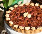 American Pecan Brandy Chocolate Pie Dessert