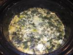 American Crock Pot Cheesy Spinach Casserole Dinner