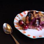 Clafoutis Glutenfree and Without Milk recipe