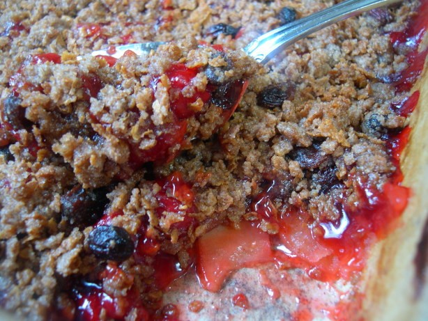 American Applecherry Crisp Dessert