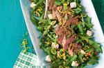 American Barbecued Oregano Lamb With Lentil And Green Olive Salad Recipe Appetizer