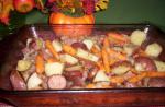 American Hearty Vegetable and Sausage Bake Appetizer