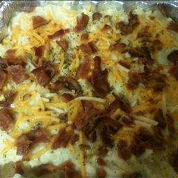 British Baked Potato Casserole 1 Dinner