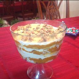 British Pumpkin Praline Trifle Dessert