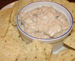 American Microwave Warm Mushroom  Bacon Dip Appetizer