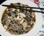 American Dofu Cai Mian tofu Vegetable Noodle Soup Two Versions Dessert