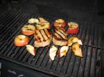 American Grilled Pork and Apples Dinner