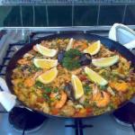 Spanish Seafood Paella 10 Appetizer