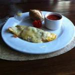 Chilean Omelet with Pepper Appetizer