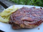British Easy and Saucy Crock Pot Pork Chops  Healthier Version Dinner