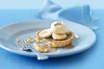 American Maple Syrup and Banana Tarts Recipe Dessert